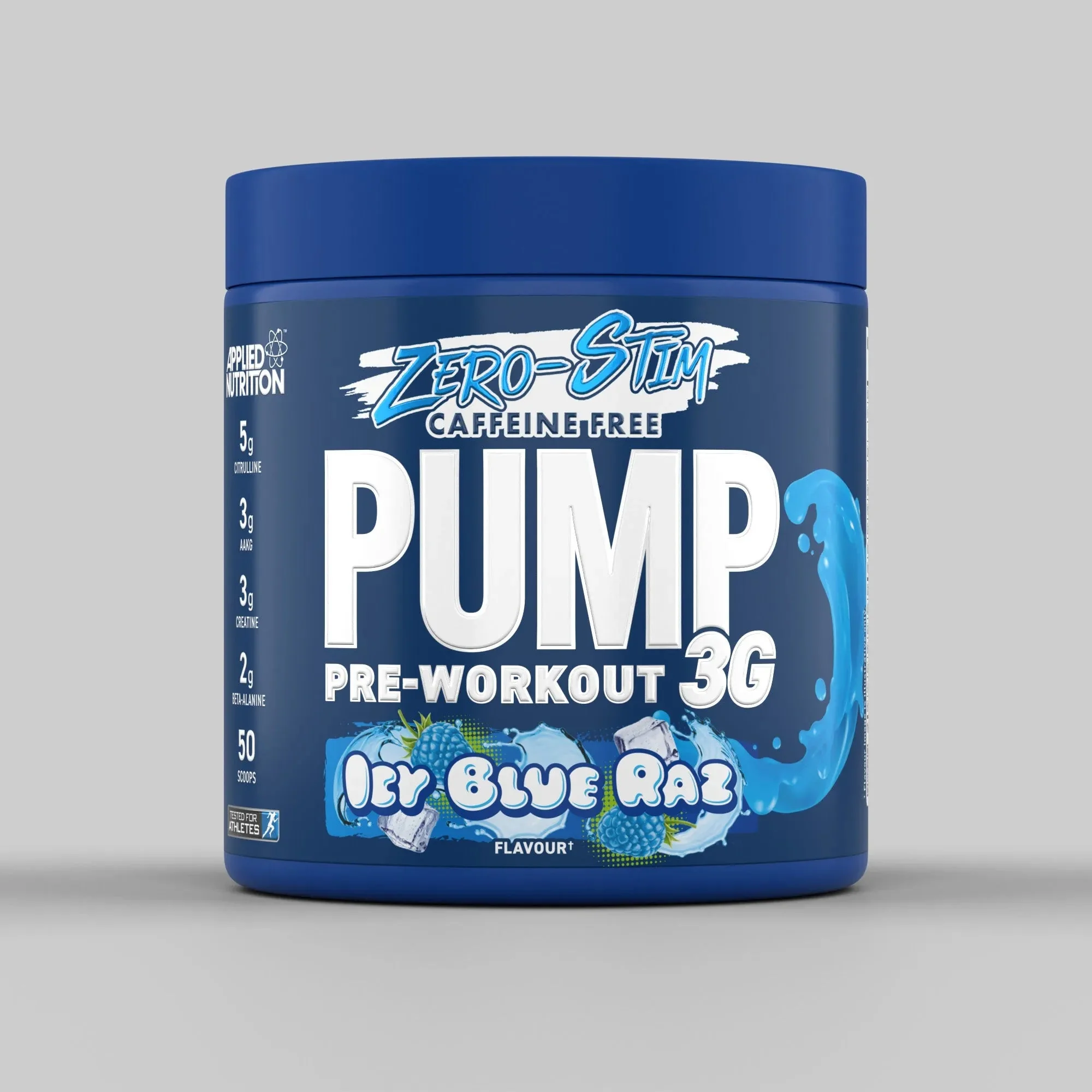 Applied Nutrition PUMP 3G ZERO, 375 g - icy blue raz
