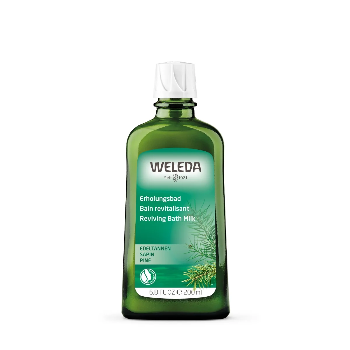 WELEDA Ihličnanové zotavujúce kúpeľové mlieko 1×200 ml, kúpeľové mlieko