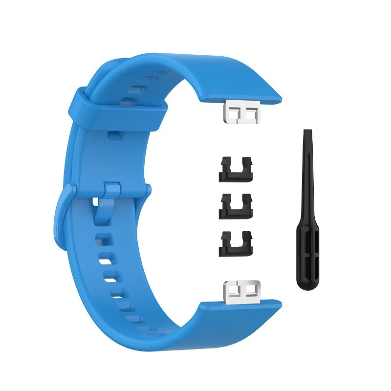 BStrap Silicone remienok na Huawei Watch Fit blue