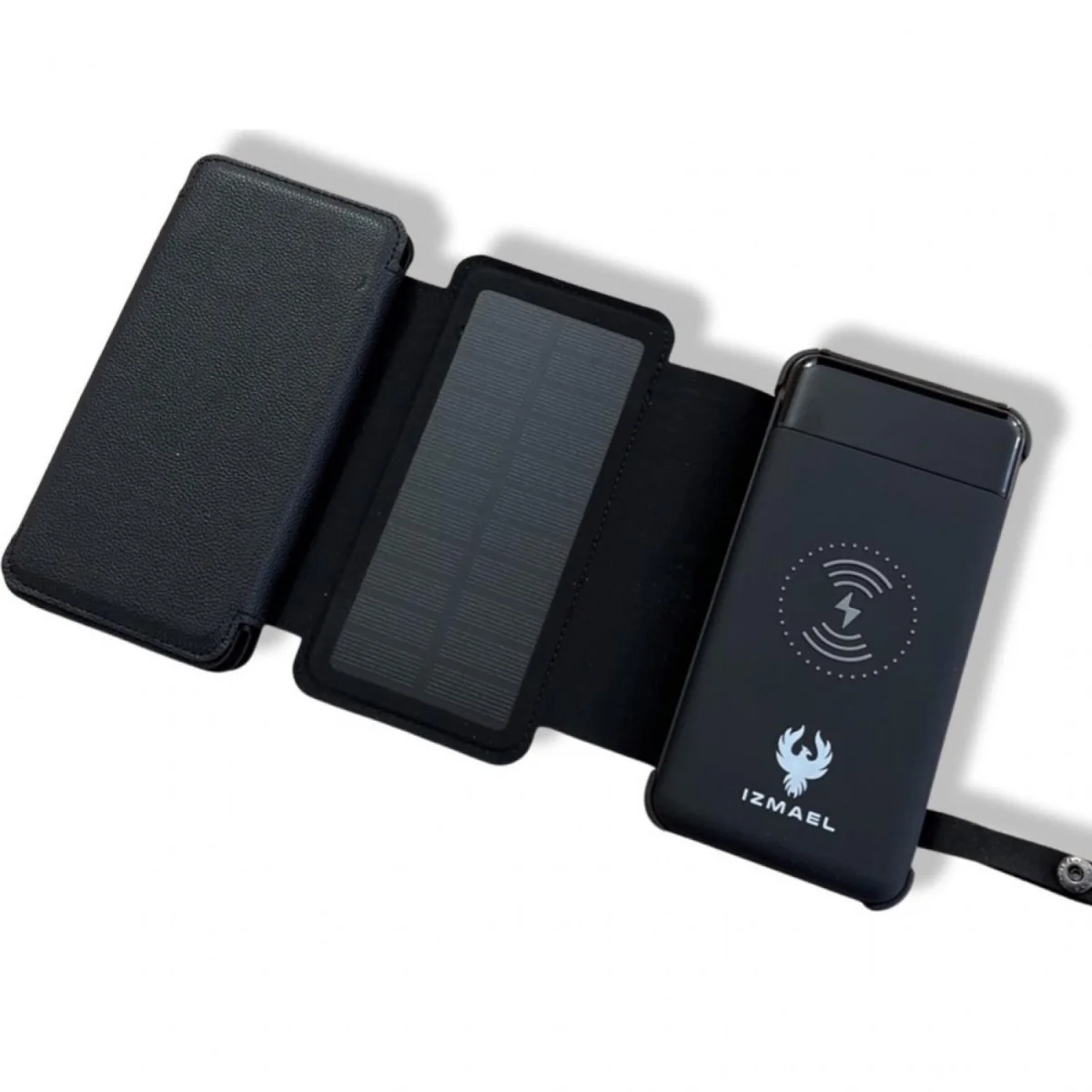 Solárna powerbanka s 6 panelmi 10 000 mAh, USB výstupy