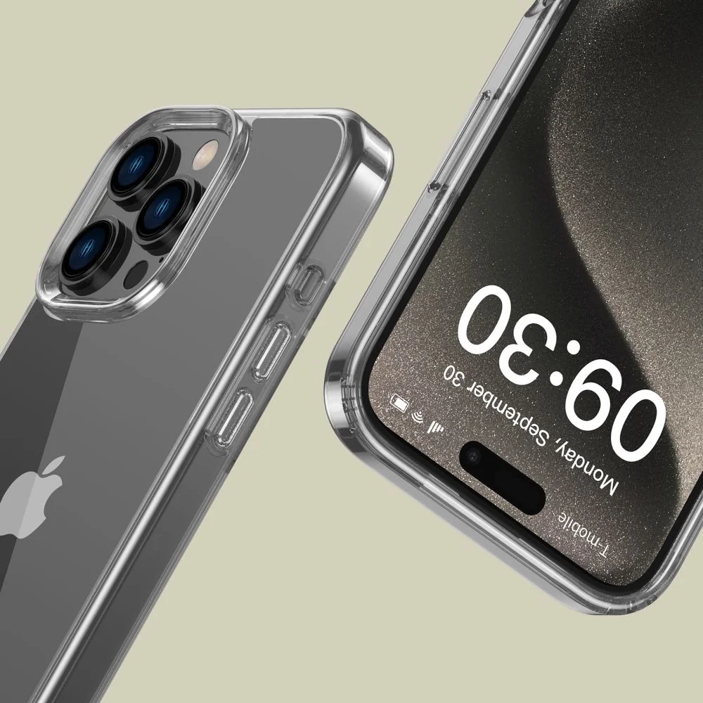 Tech-Protect Flexair Hybrid kryt na iPhone 16 Pro Max, priesvitný