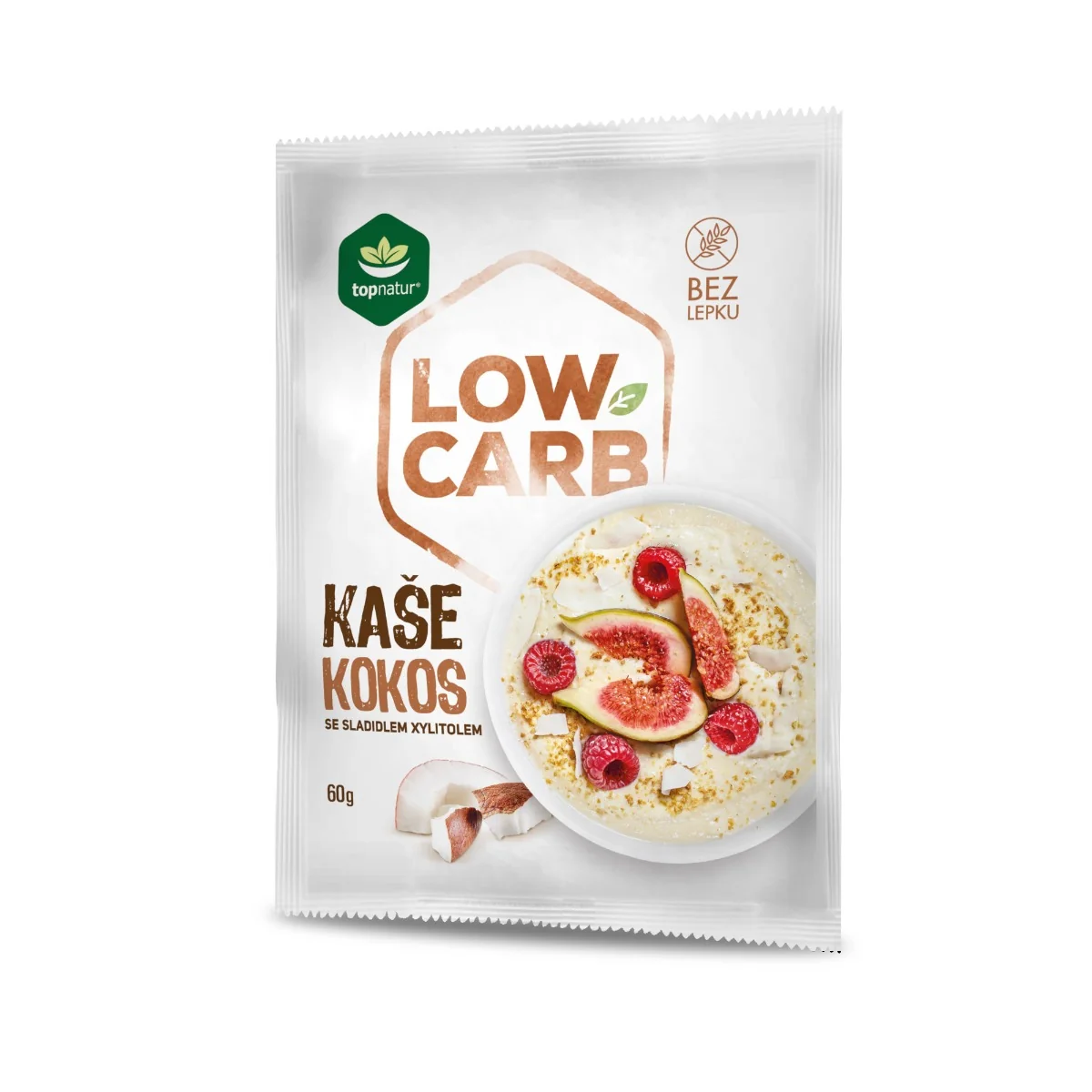 topnatur LOW CARB KAŠA Kokosová 1×60 g, kaša