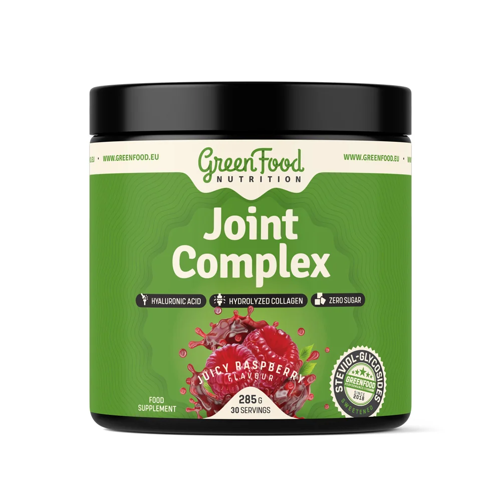 GreenFood Nutrition Joint Complex juicy raspberry 1×285 g, výživový doplnok