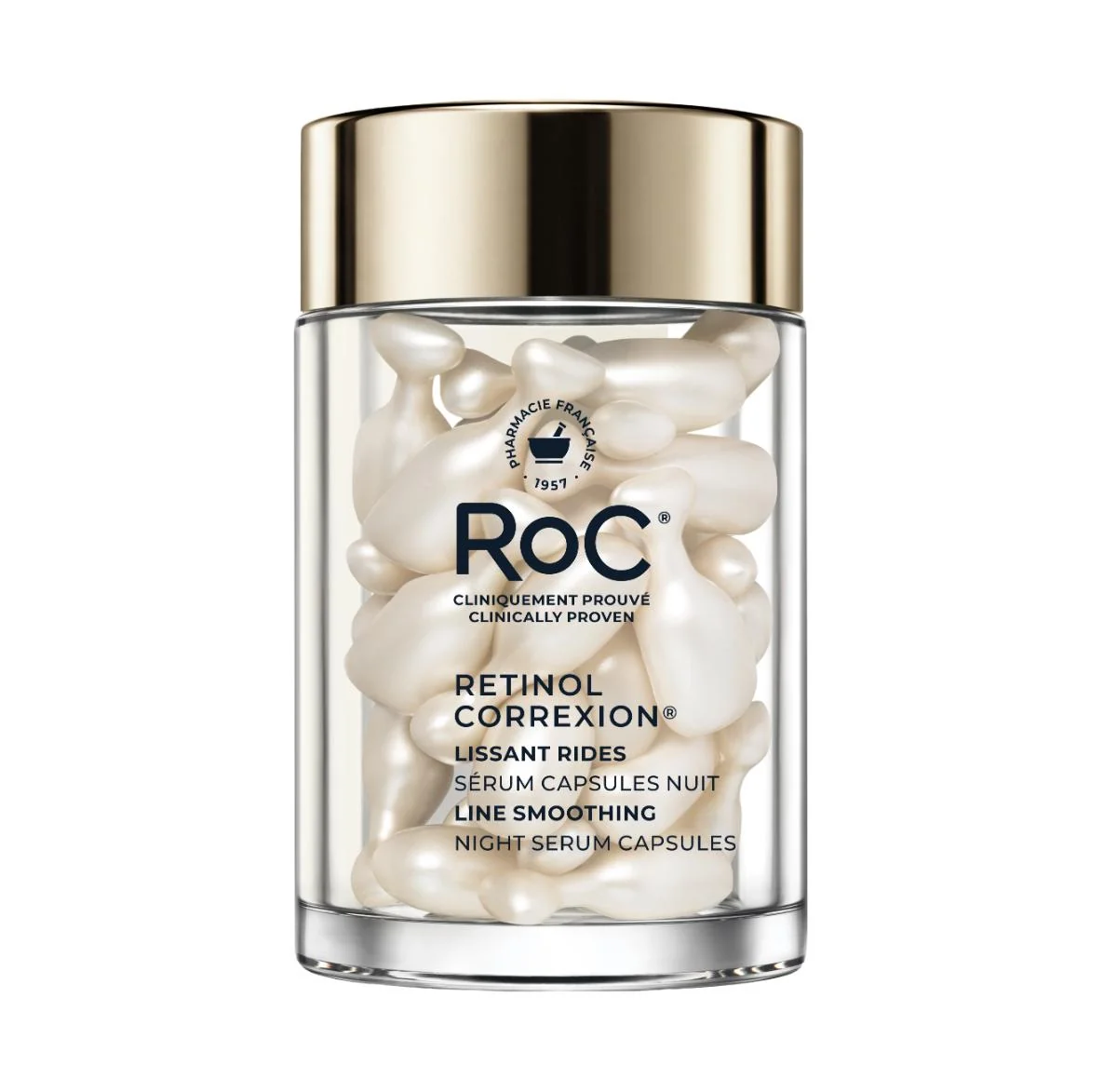 RoC Retinol Correxion Vyhladzujúce retinolové kapsuly, 30 ks 30 ks