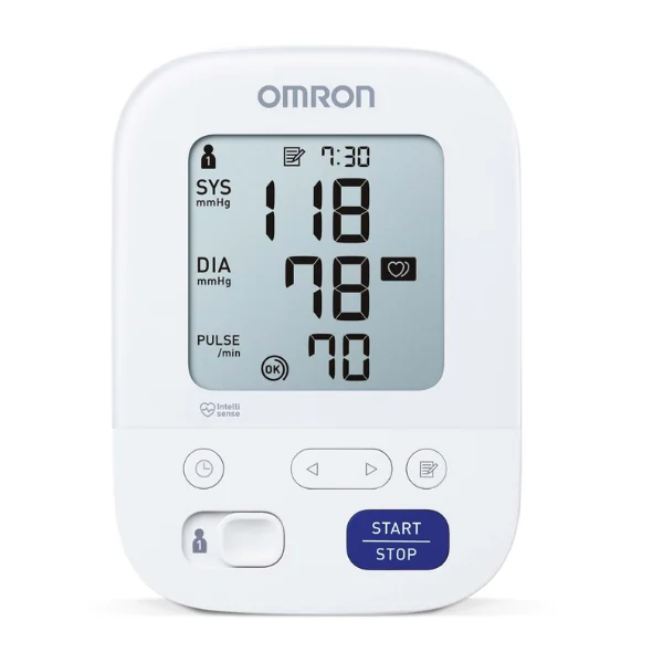 Tlakomer OMRON M3 Comfort + adaptér 1×1 ks, digitálny tlakomer