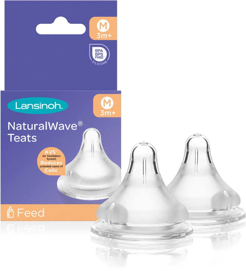 Lansinoh NaturalWave TM cumeľ M 2 ks