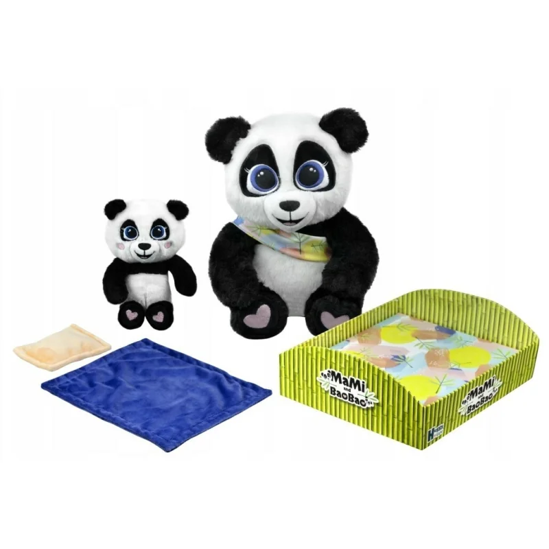 Luppy Luv Interaktívna plyšová panda Mami & BaoBao – mamička a bábätko