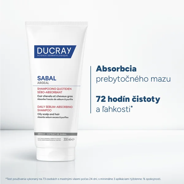 DUCRAY SABAL ARGEAL Šampón 200 ml