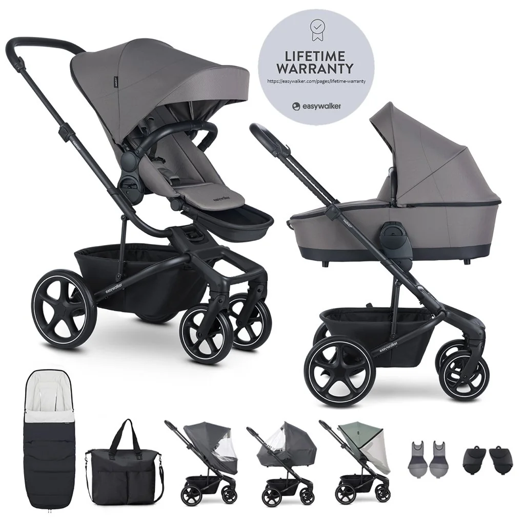 Kočík kombinovaný Harvey⁵ Pebble Grey XXL RWS