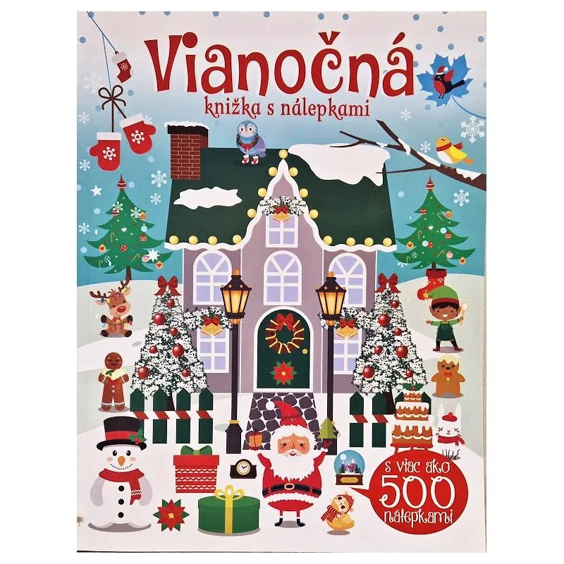 Vianočná knižka s viac ako 500 nálepkami