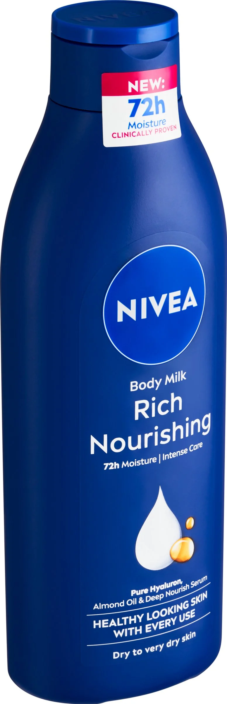 Nivea Výživné telové mlieko Body Milk 1×400 ml, telové mlieko