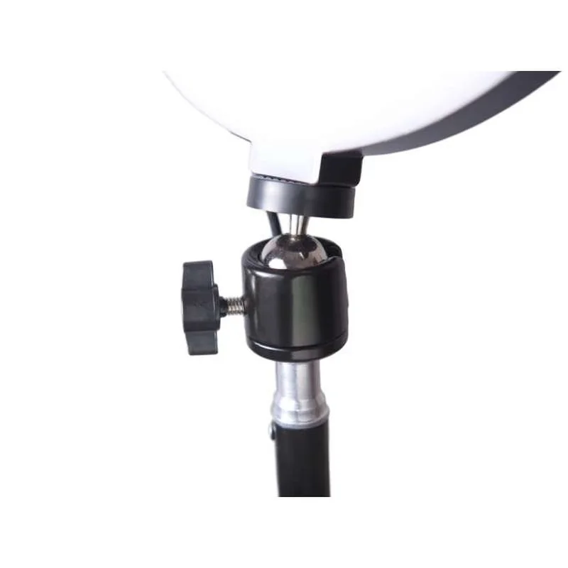 MG Ring Light kruhové LED svetlo + vysoký statív 2.2m, čierne 