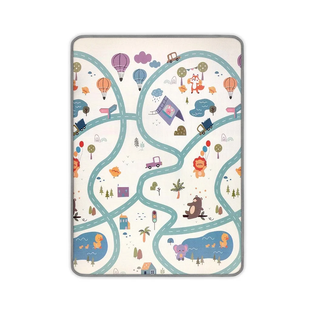 Obojstranná penová podložka Milly Mally Kinder Animals 178x120 cm ,