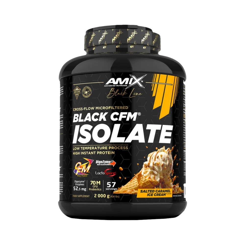 Amix Black CFM Isolate 2000 g mango-ananás