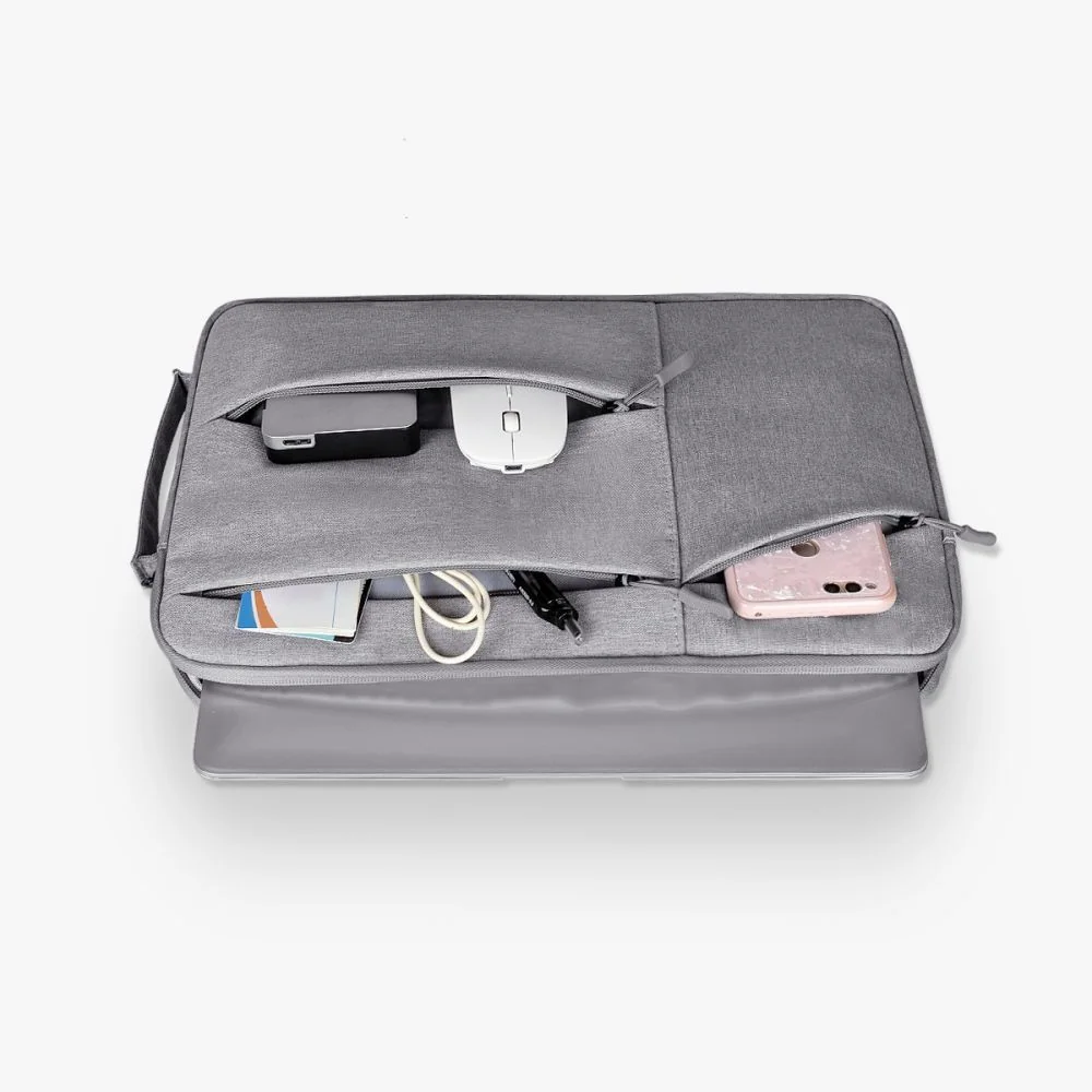 Tech-Protect Pocket obal na notebook 14'', šedá
