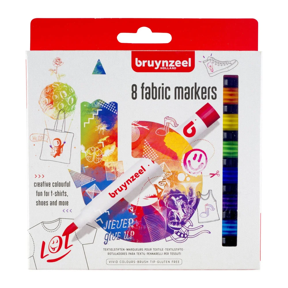 Bruynzeel fixi na textil, 8ks-Bruynzeel