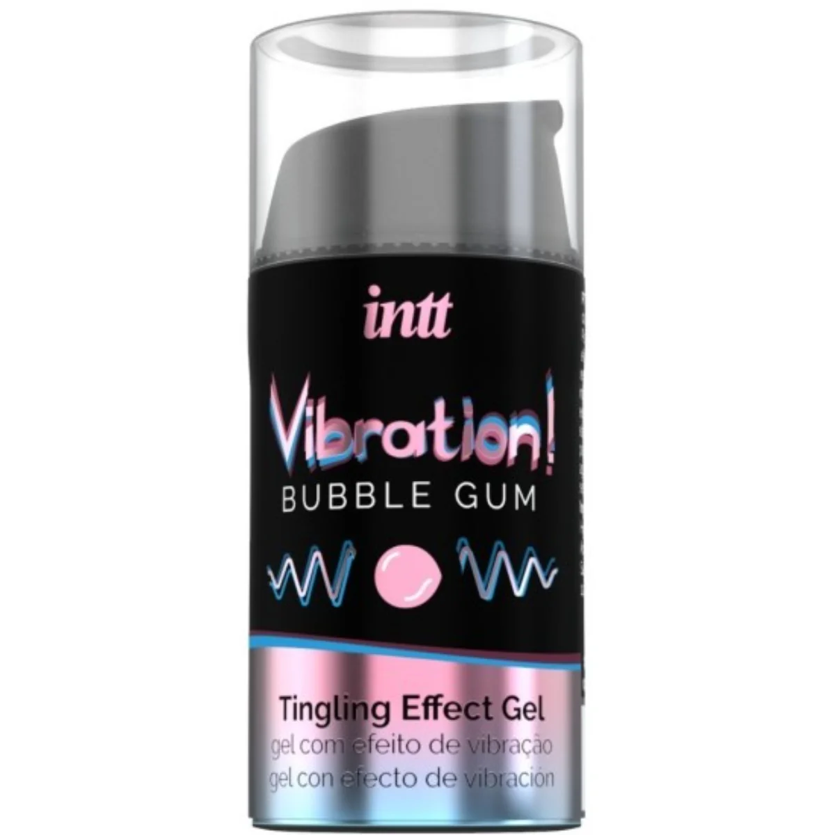 intt Vibration! Bubble Gum Tingling effect gel 15ml