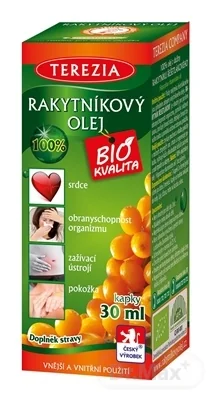 TEREZIA RAKYTNÍKOVÝ OLEJ - 100% v kvapkách 1×30 ml, kvapky