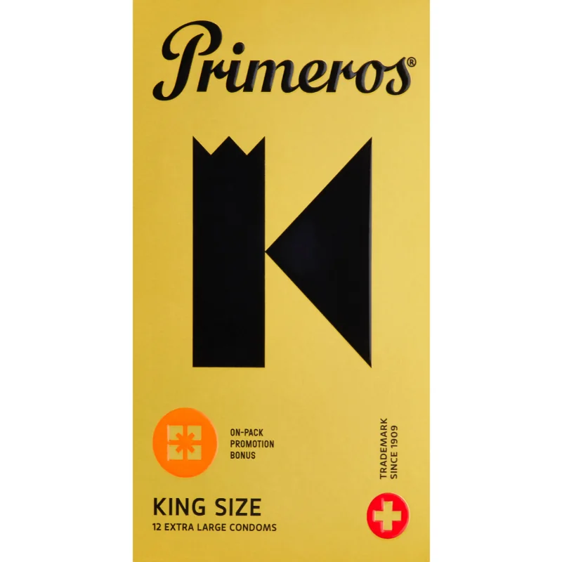 The King – extra velké kondomy (12 ks)
