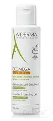 A-Derma Exomega Control Zvláčňujúci penivý gél pre suchú kožu so sklonom k atopii 500ml 500 ml