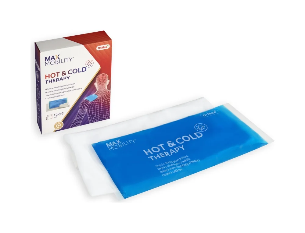 Dr. Max Hot & Cold Therapy 1×1 ks, obklad, rozmer 12 × 29 cm
