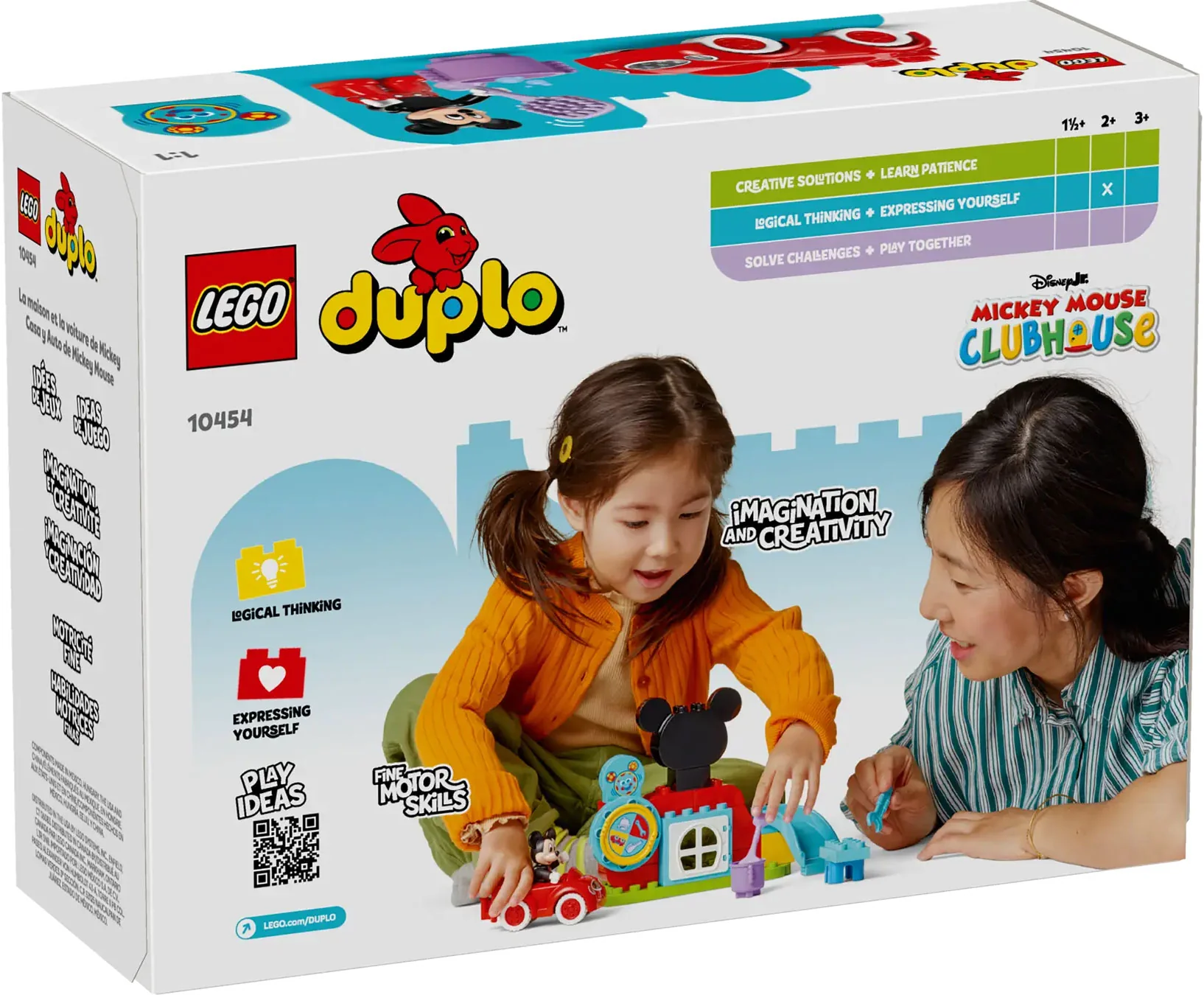 LEGO Mickey Mouseov klub a auto 10454