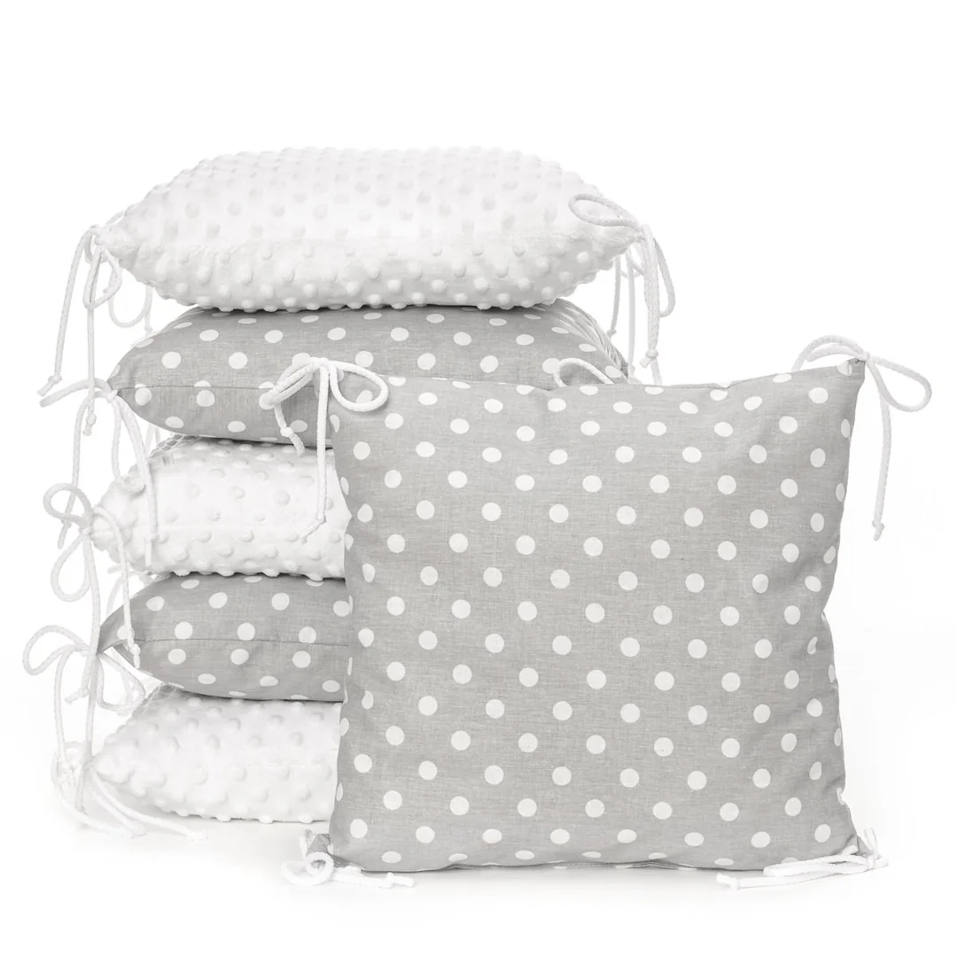 T-TOMI Obliečka na vankúš Grey dots