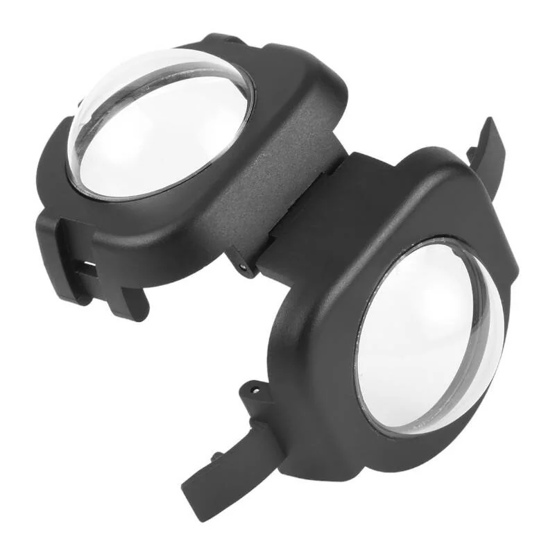 PULUZ Optical Glass ochranný kryt na objektív na Insta360 X4, čierny