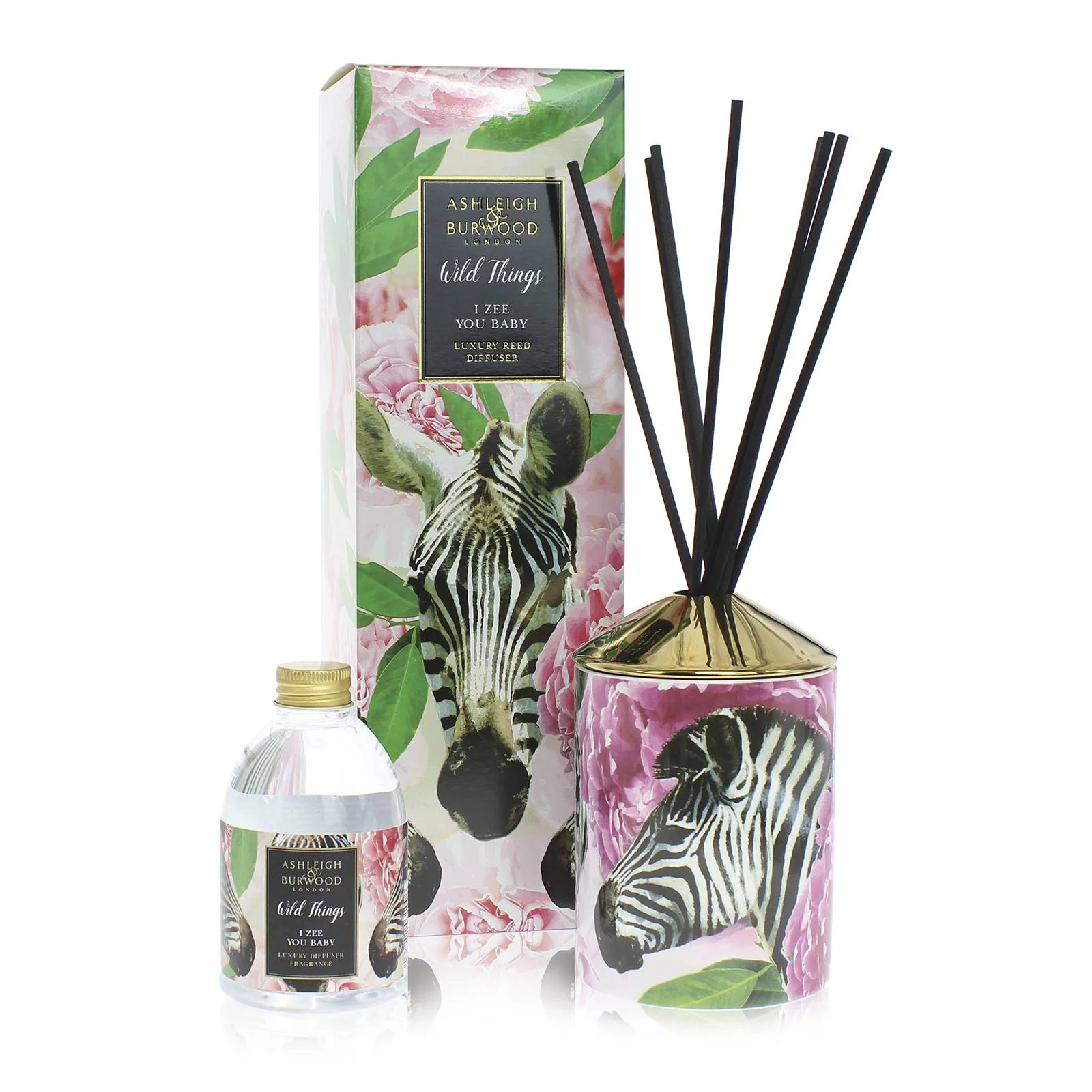 Difuzér WILD THINGS - PEONY 200 ml, I ZEE YOU BABY