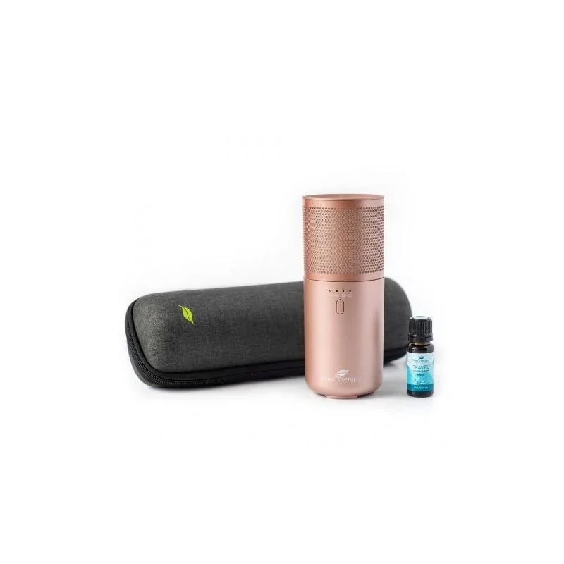 Plant Therapy USB prenosný difuzér Rose Gold s cestovným balením Objem: 50 ml