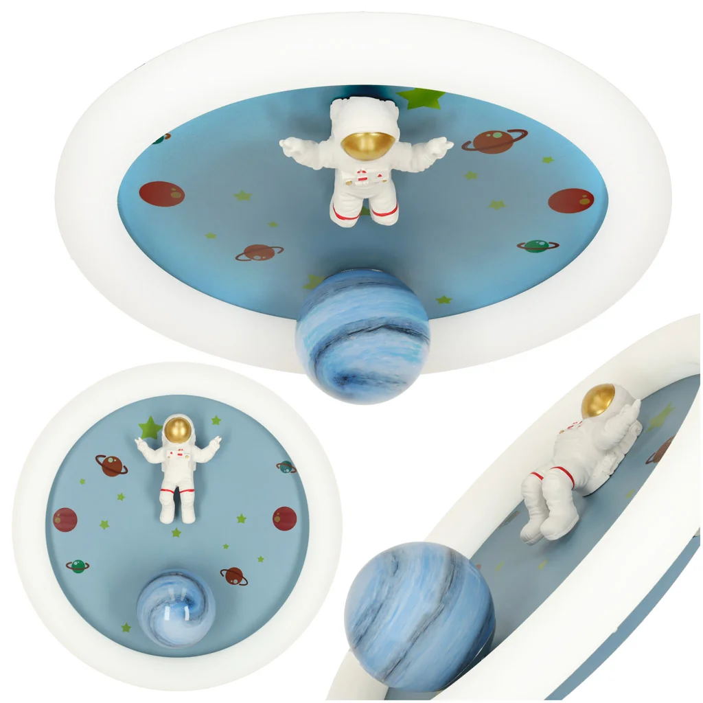 LED stropné svietidlo astronaut stmievateľné s diaľkovým ovládaním