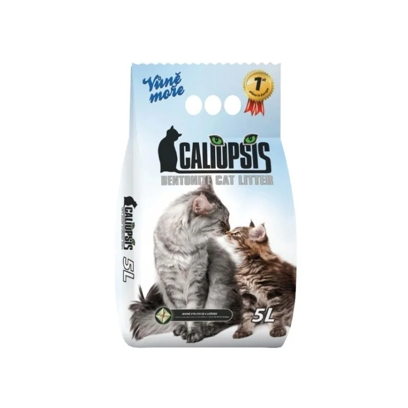 Podstieľka pre mačky Caliopsis vôňa More 5l