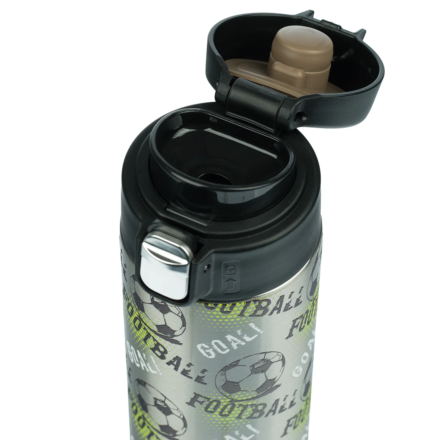 Baagl Termofľaša Futbal 450 ml Antikorová, modrá