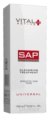 VITAL PLUS ACTIVE SAP (hydratačný čistiaci prípravok na tvár) 1x100 ml