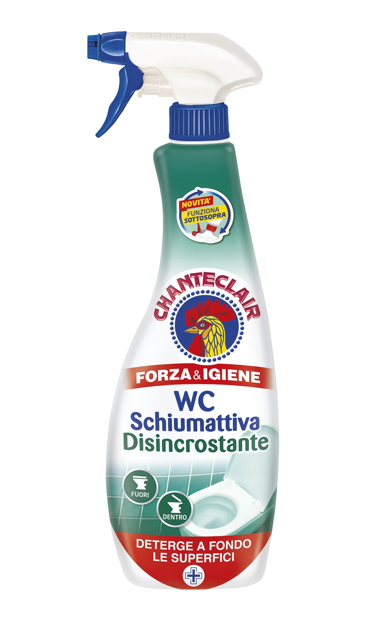 Chanteclair pena odvápňovacia na WC 1×625 ml, čistiaci prostriedok
