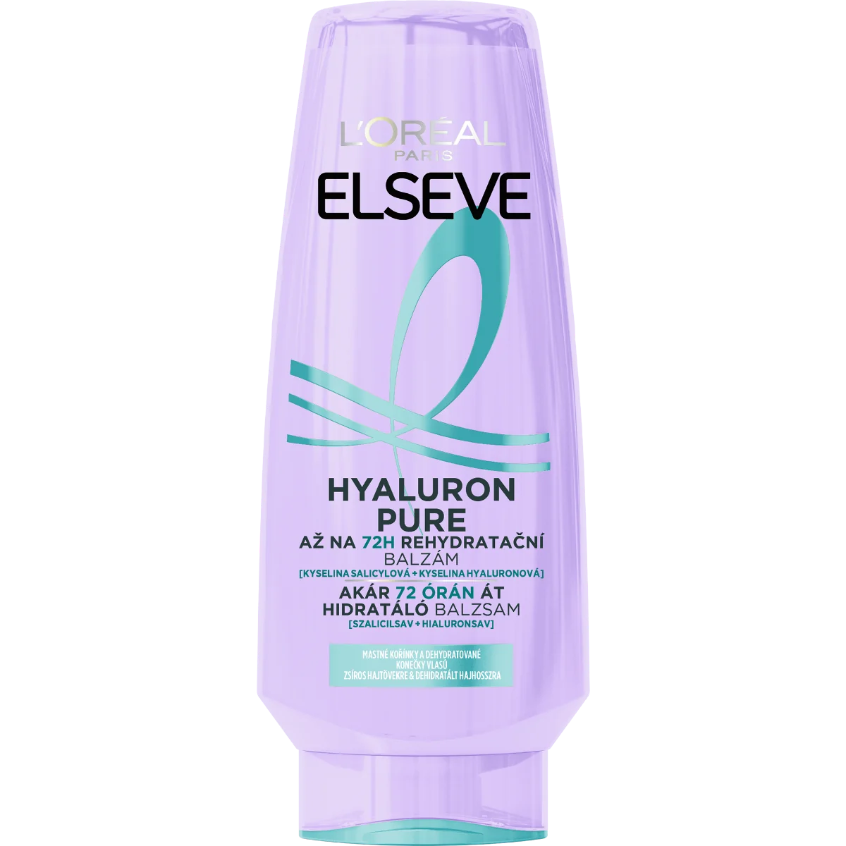 L'Oréal Paris Elseve Hyaluron Pure balzam, 200 ml 1×200 ml, balzam na vlasy