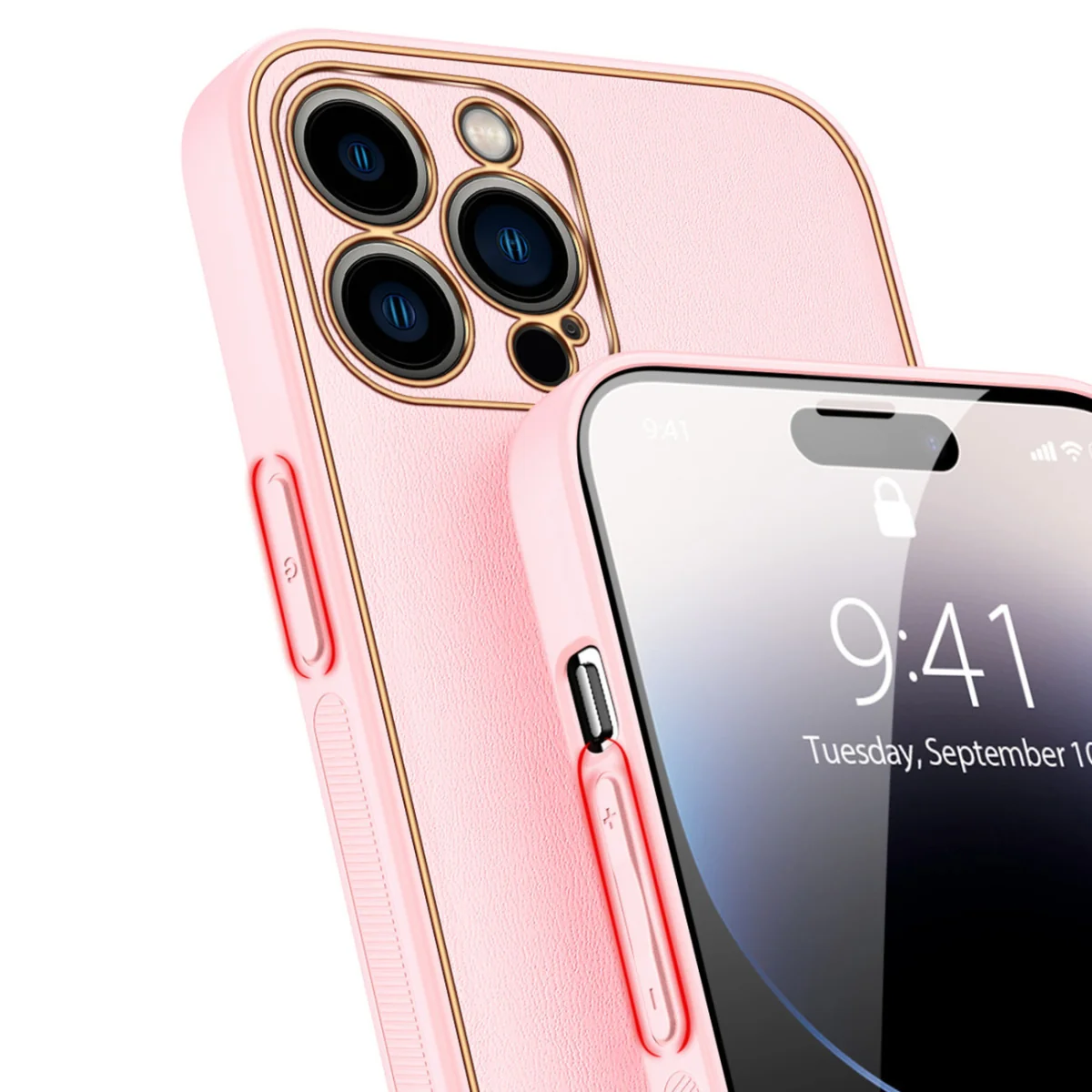 Dux Ducis Yolo kryt na iPhone 14 Pro Max, ružový