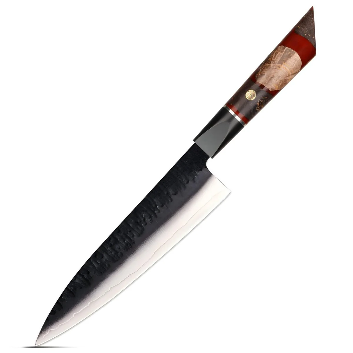 Damaškový kuchynský nôž Arata-Chef/Červená 1 x 1ks Chef