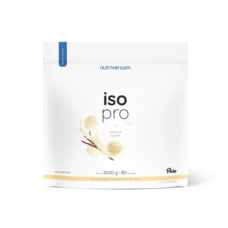 Nutriversum - PURE - ISO PRO 2000 g Príchuť mliečna čokoláda