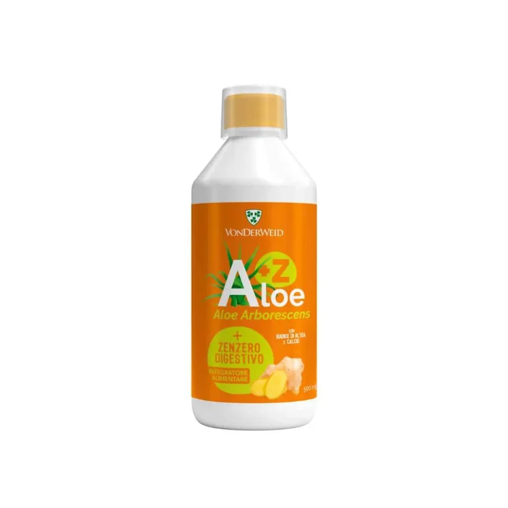 Aloe Arborescens + Ginger – lepšie trávenie – 500 ml