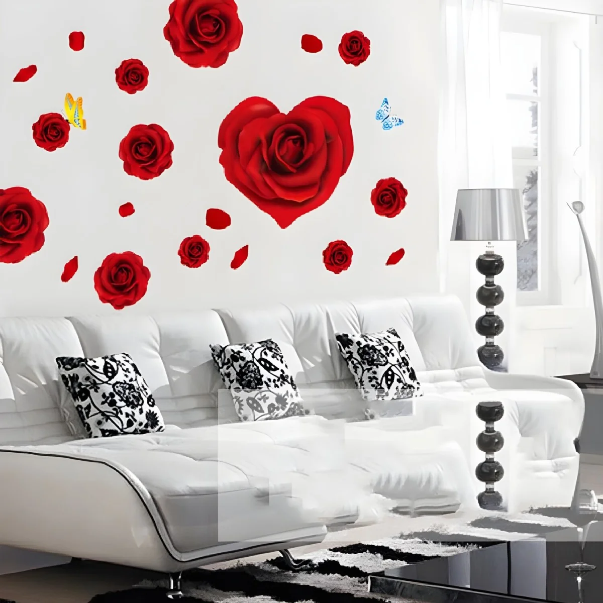 Samolepka na stenu/Tapeta Roses