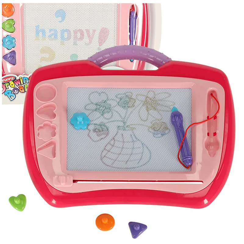 Tabuľa na kreslenie pre deti 35x30cm ružová FUNNY DRAWING BOARD JO16-13A