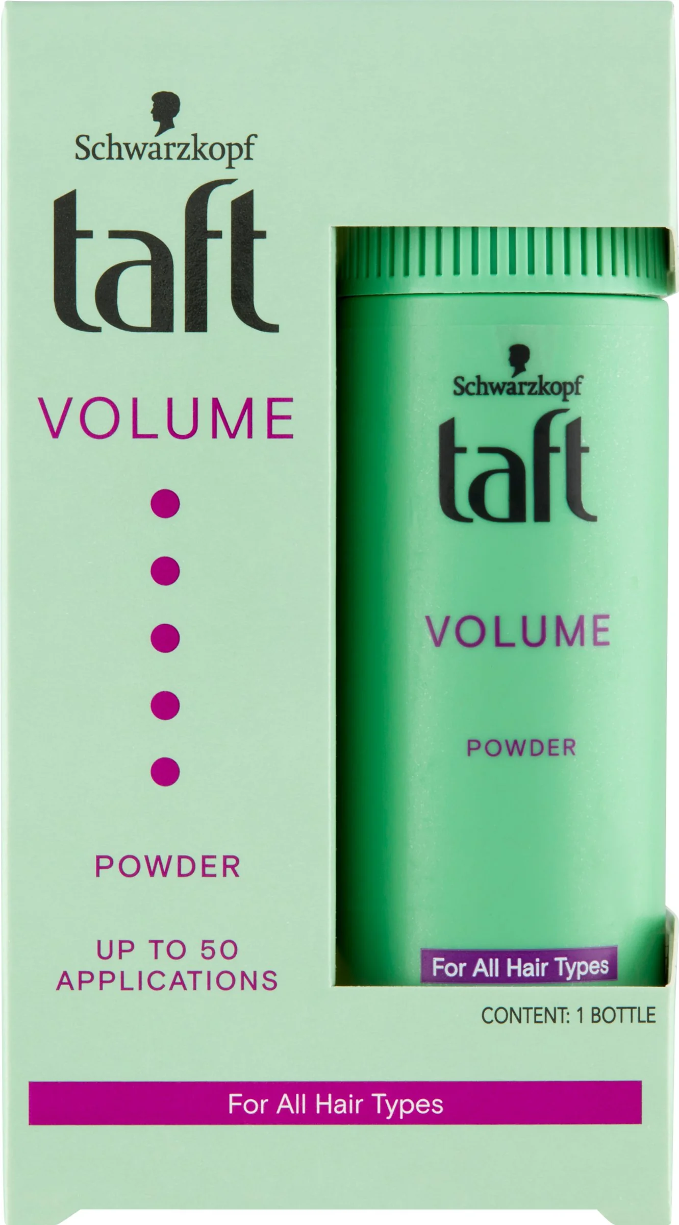 Schwarzkopf Taft púder pre všetky typy vlasov Volume 1×10 g, púder na vlasy