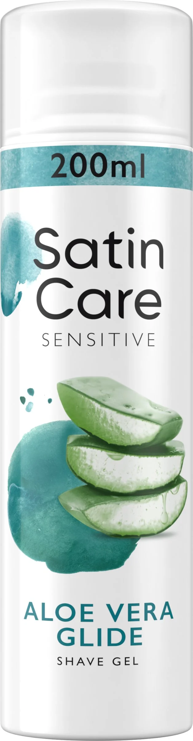 Satin Care Gel 200ml Sensitive skin 1×200 ml, dámsky gél na holenie