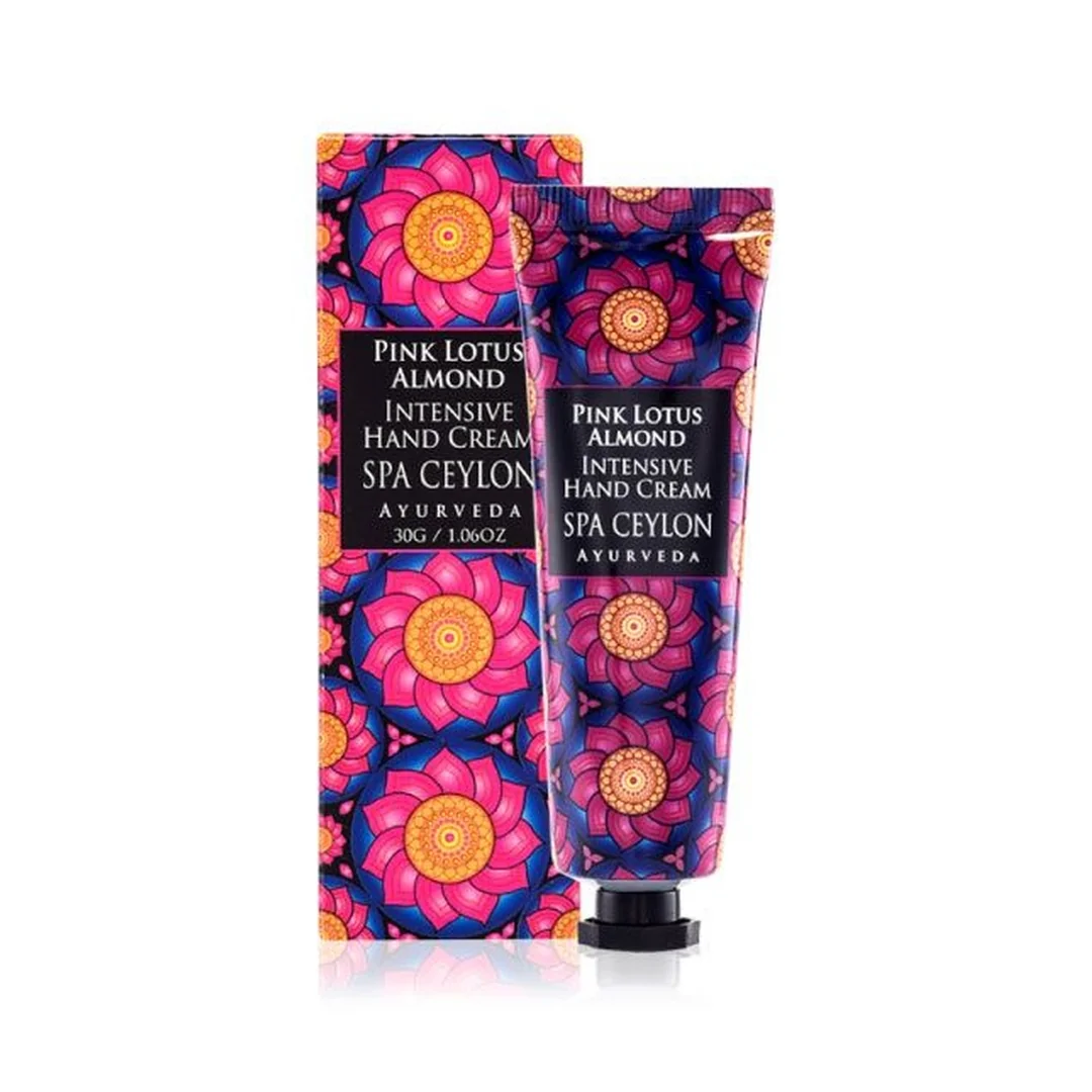 Krém na ruky Pink Lotus Almond 30 g, lotos a mandle