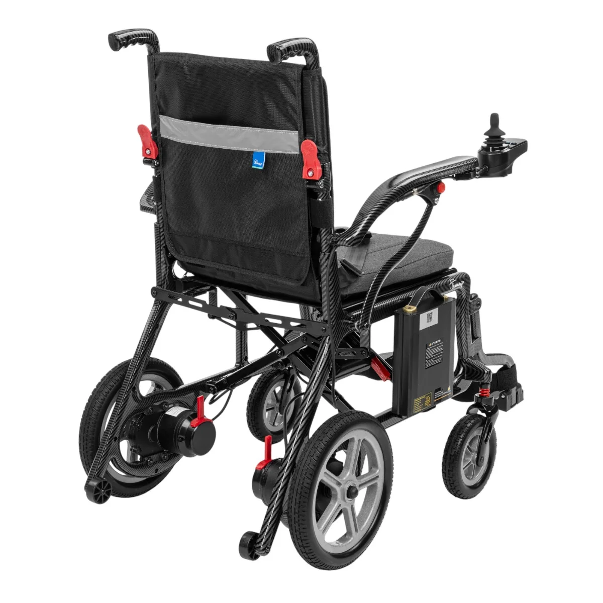 Ultra ľahký elektrický skladací invalidný vozík GO-TIM - 115 Kg