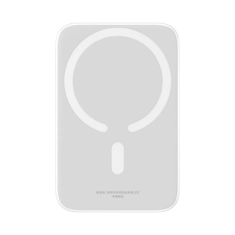 Baseus Magnetic Mini Air MagSafe Power Bank 6000mAh USB-C 20W, biely