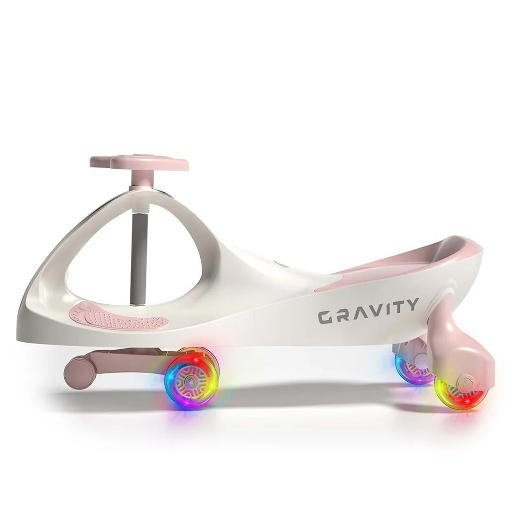 Detské gravitačné odrážadlo Gravity Milly Mally cream pink