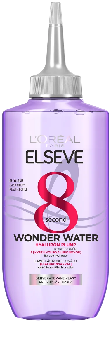 L'Oréal Paris Elseve 8 second Hyaluron Plump Wonder Water, 200 ml 1×200 ml, kondicionér