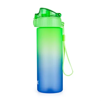 OXY CLiCK fľaša na vodu Ombre Blue - Green 600 ml